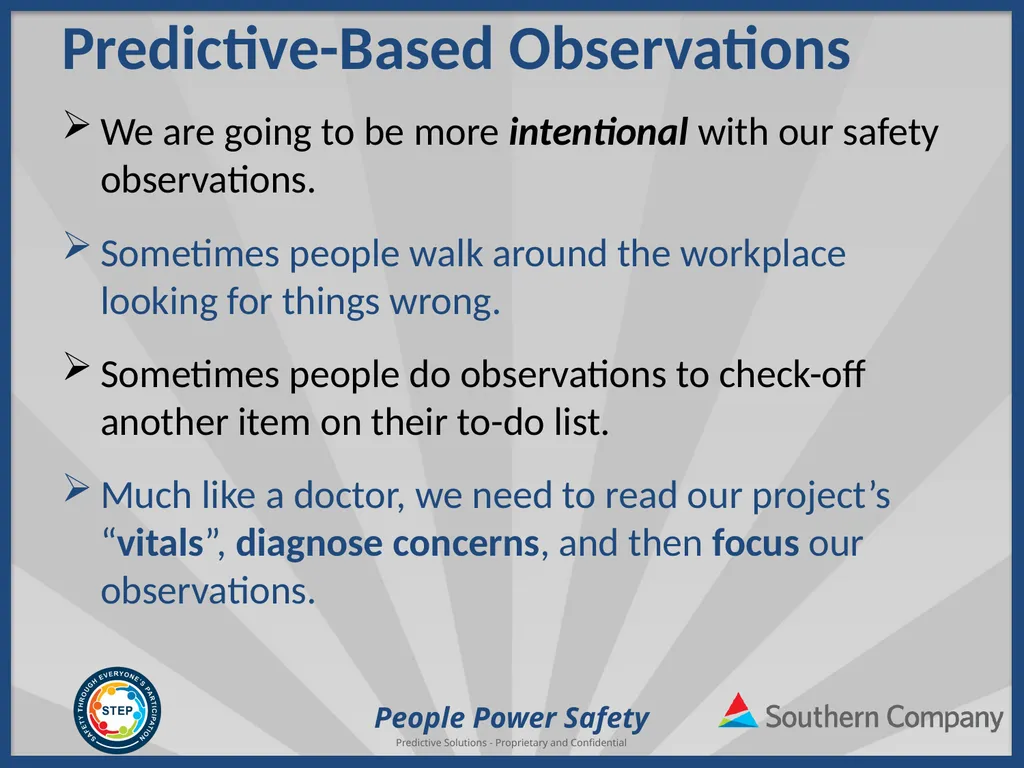 People Power Safety STEP Refresher Training - slide 51 of 65