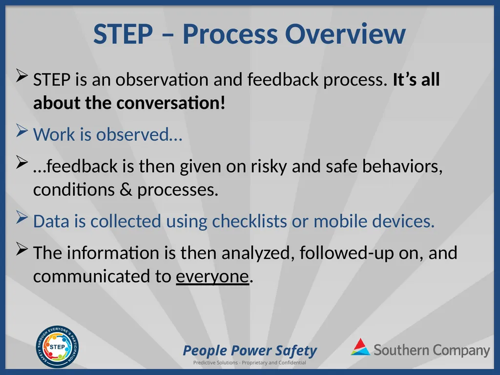 People Power Safety STEP Refresher Training - slide 32 of 65