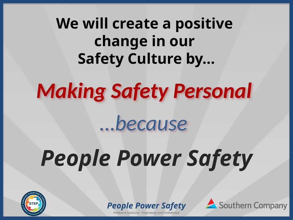 People Power Safety STEP Refresher Training - slide 16 of 65