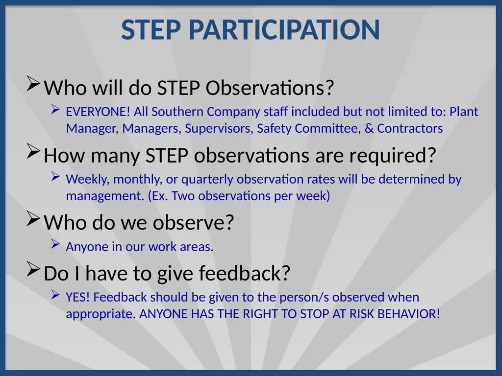People Power Safety STEP Refresher Training - slide 50 of 65