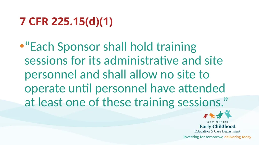 Early Childhood Education and Care Department - slide 3 of 15