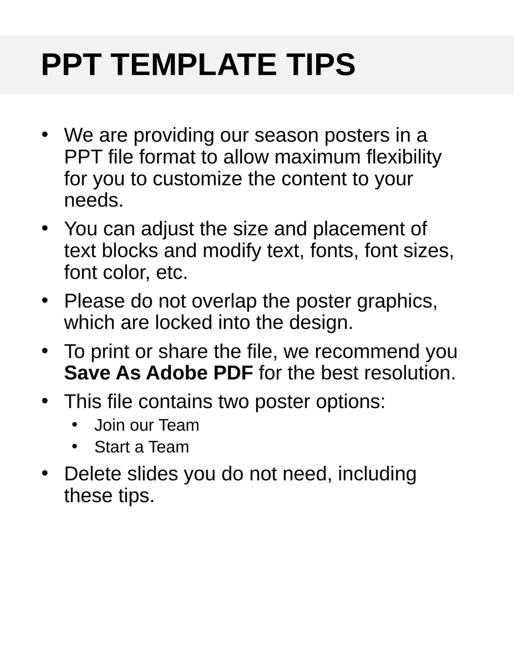 PPT TEMPLATE TIPS We are providing our season - slide 1 of 3
