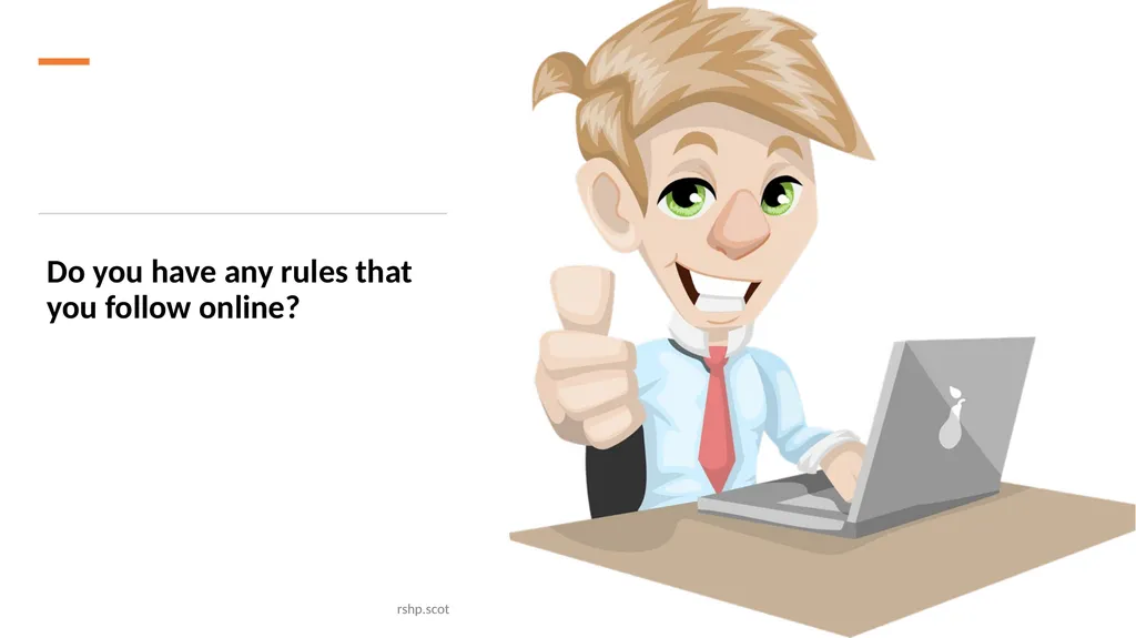 Safe and happy online I can discuss my online - slide 6 of 17