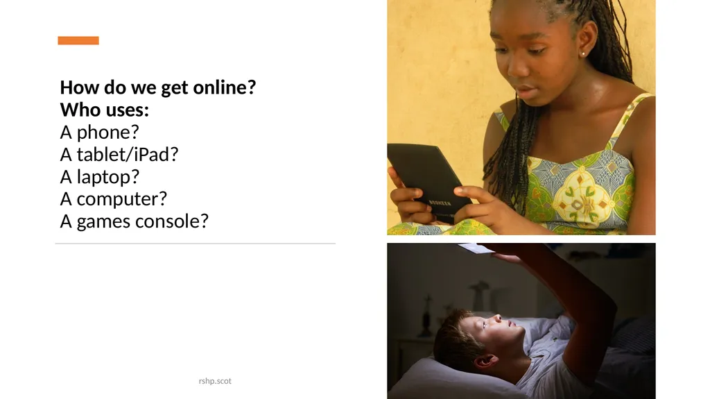 Safe and happy online I can discuss my online - slide 4 of 17