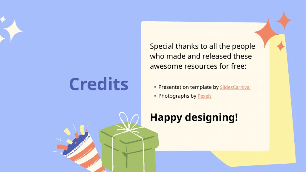 Fun Birthday Presentation How to Use This - slide 15 of 23