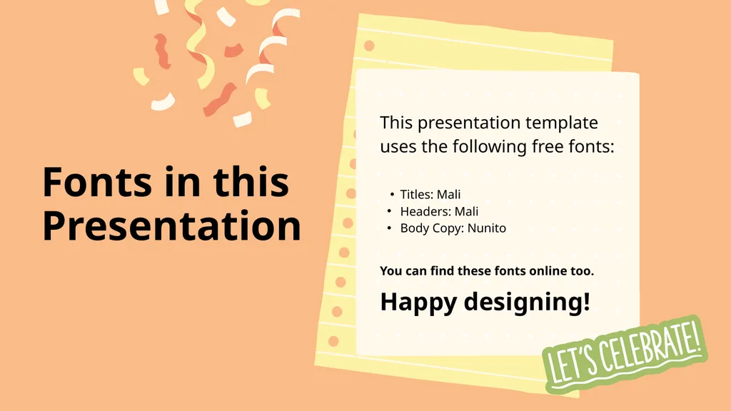 Fun Birthday Presentation How to Use This - slide 16 of 23