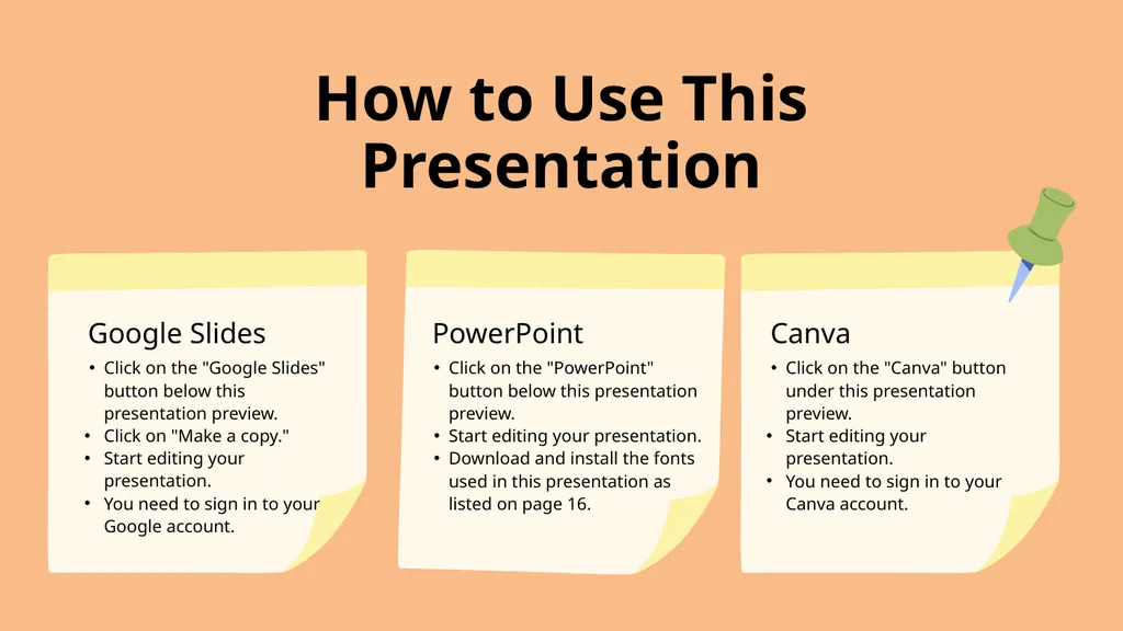 Fun Birthday Presentation How to Use This - slide 2 of 23