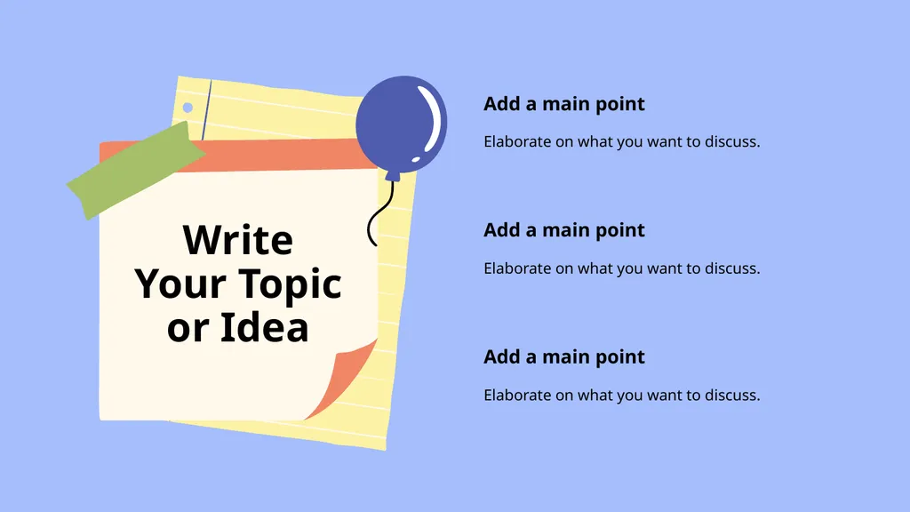 Fun Birthday Presentation How to Use This - slide 9 of 23