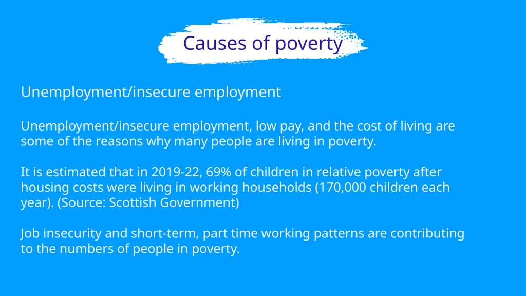 Challenge Poverty Week Lesson Plan for Colleges 7 - slide 9 of 20
