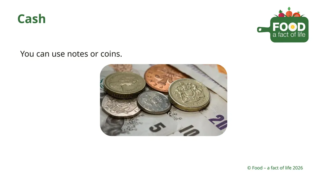 Shopping Different places you can buy food - slide 20 of 26