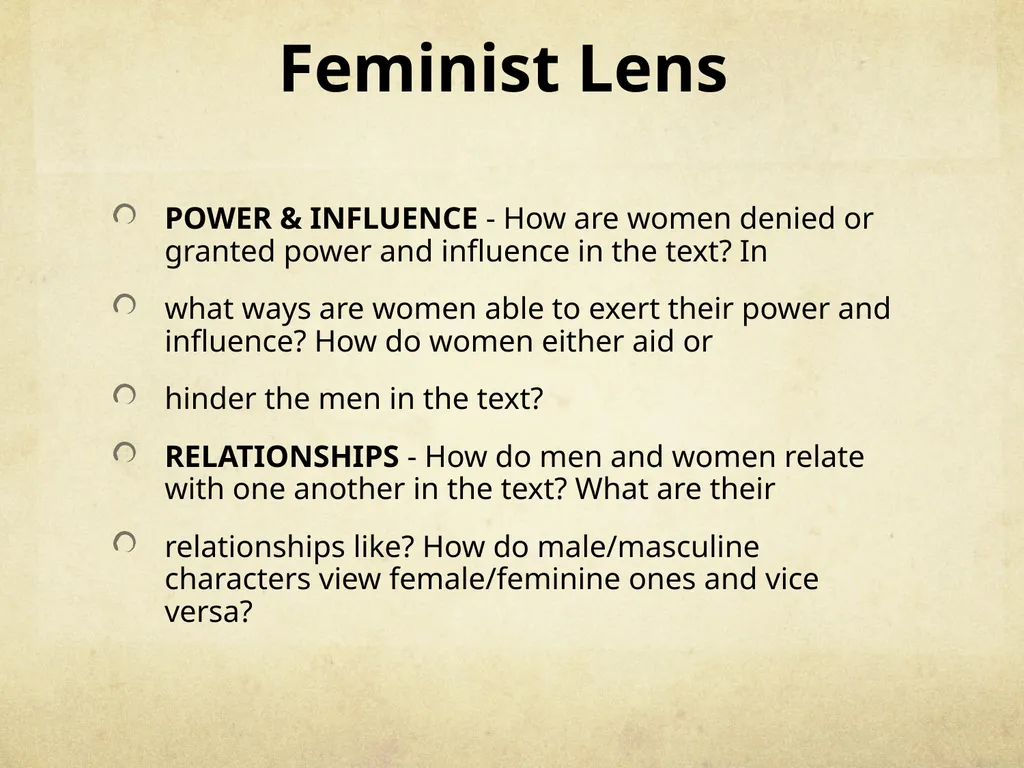 Literary Lenses: Interpreting Texts by Using - slide 9 of 37