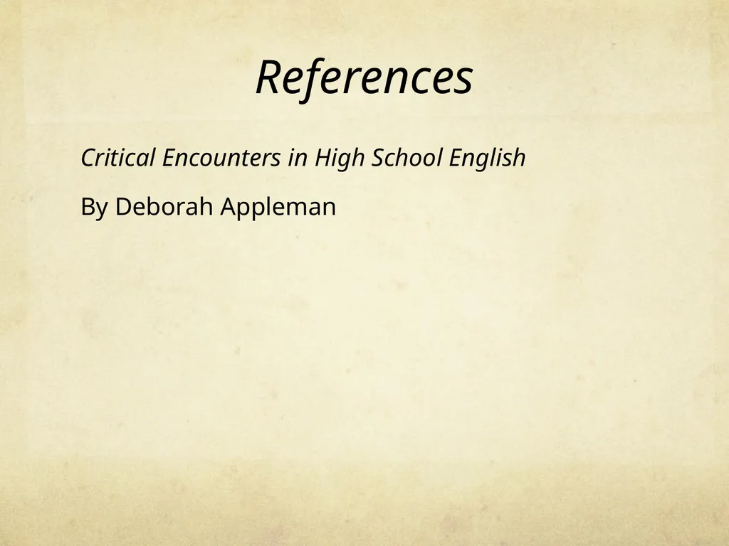 Literary Lenses: Interpreting Texts by Using - slide 37 of 37
