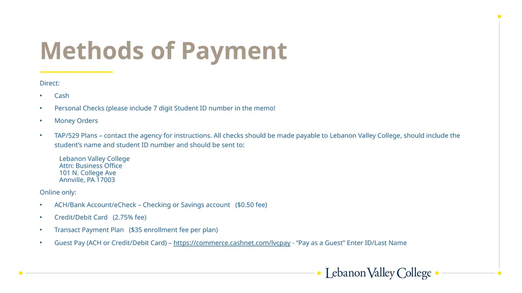 Financial Aid & Billing Kendra Feigert, Director - slide 16 of 19