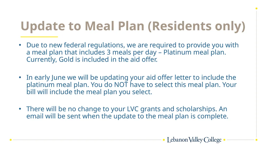 Financial Aid & Billing Kendra Feigert, Director - slide 9 of 19