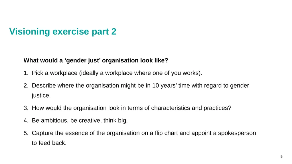Gender auditing: creating a gender-sensitive - slide 5 of 12