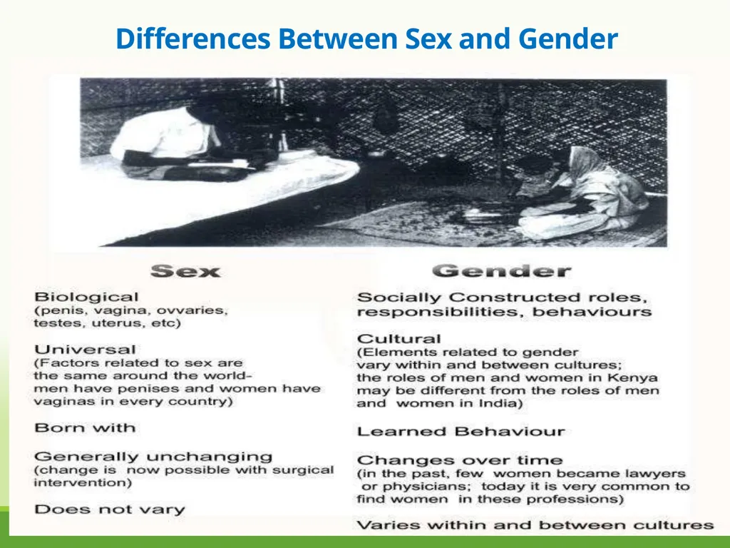 INTRODUCTION to GENDER STUDIES GENDER, GENDER - slide 5 of 21