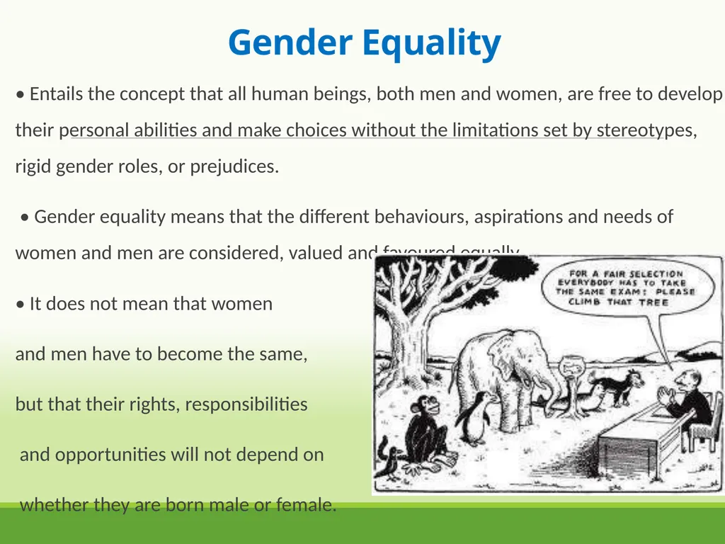 INTRODUCTION to GENDER STUDIES GENDER, GENDER - slide 6 of 21