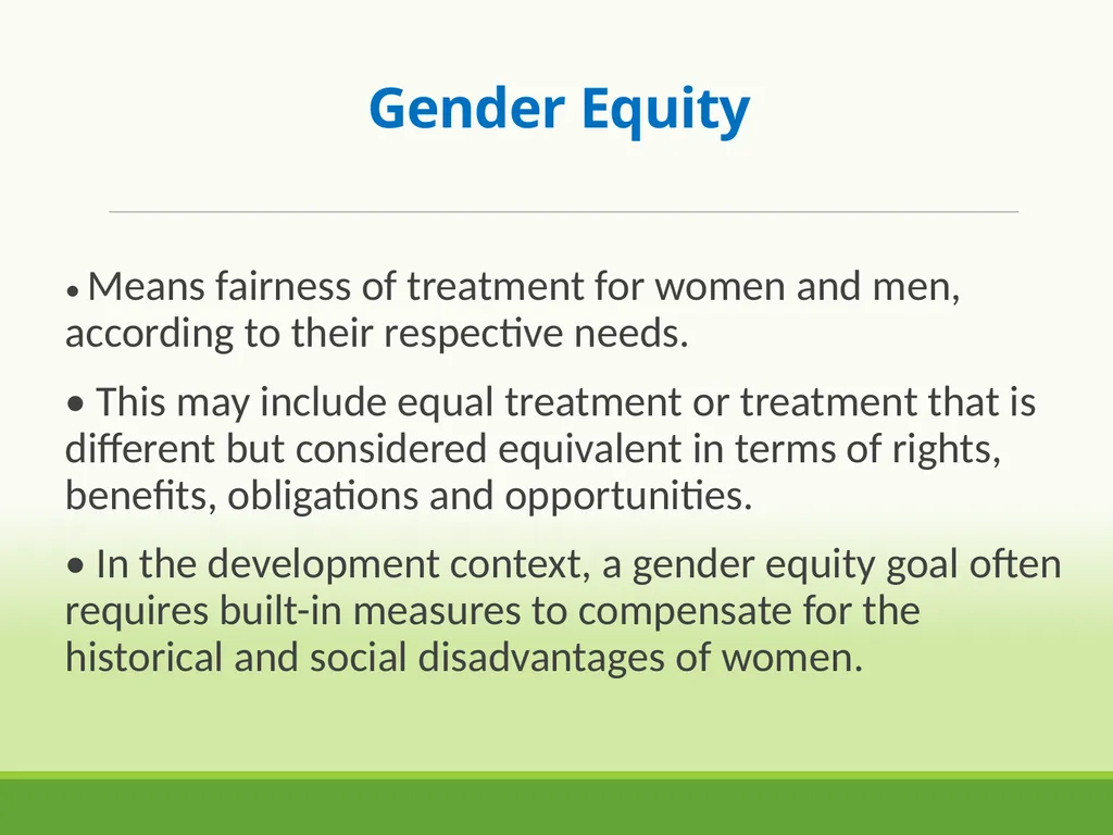INTRODUCTION to GENDER STUDIES GENDER, GENDER - slide 7 of 21