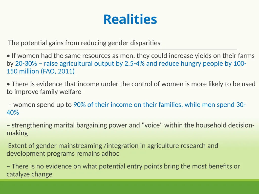 INTRODUCTION to GENDER STUDIES GENDER, GENDER - slide 15 of 21