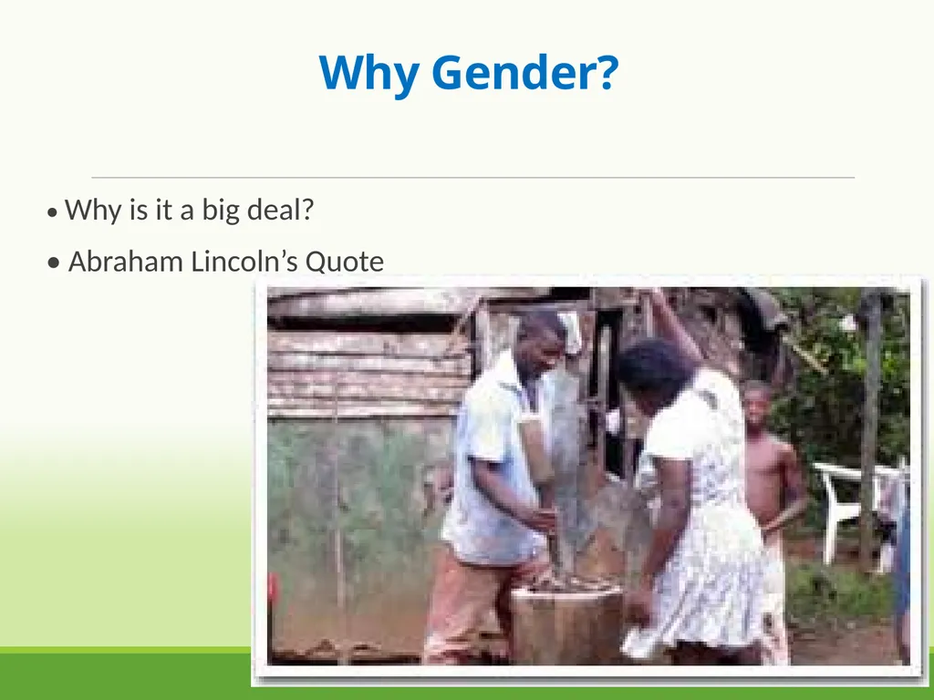 INTRODUCTION to GENDER STUDIES GENDER, GENDER - slide 12 of 21