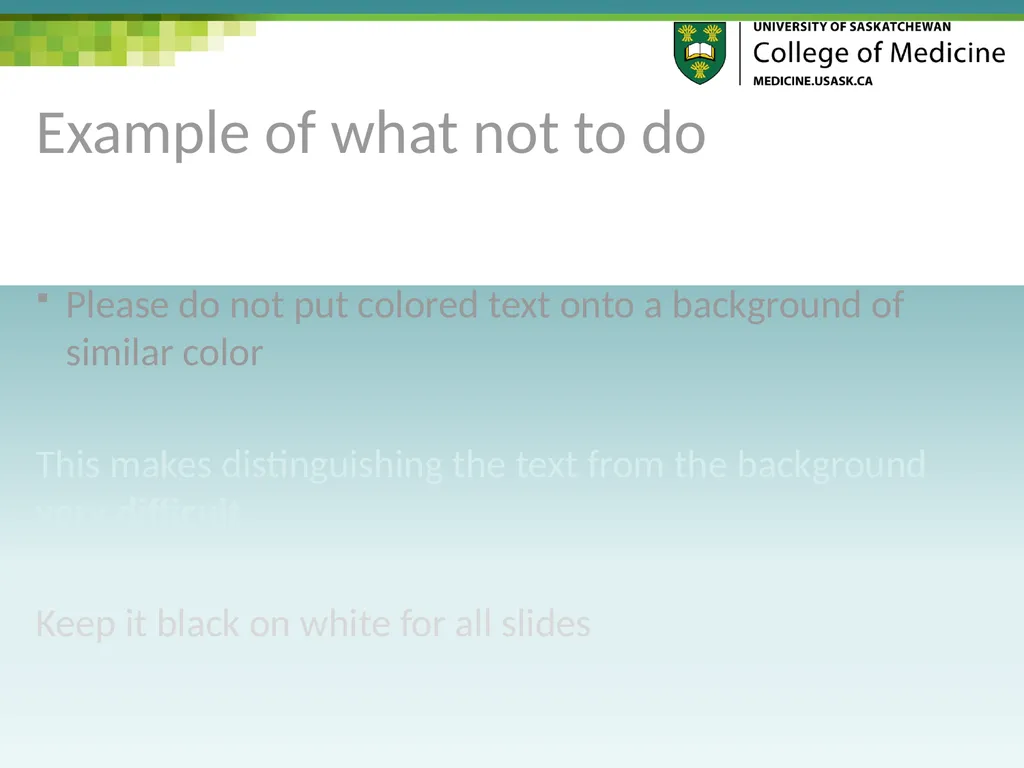 Lecture Title & Course # Presenter name; - slide 9 of 24