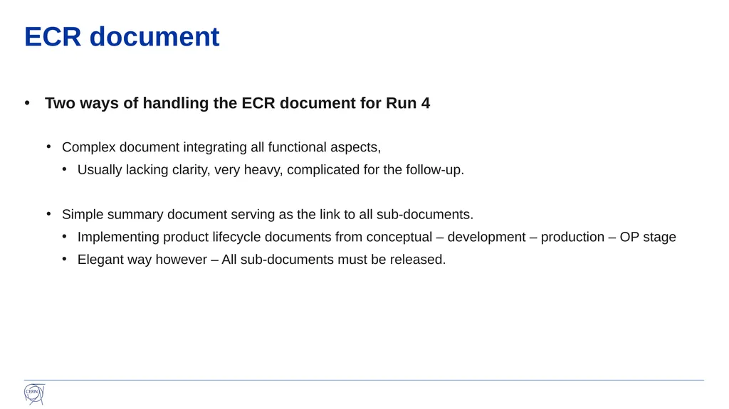 CMS beam vacuum layout for Run4 Roadmap as - slide 2 of 7