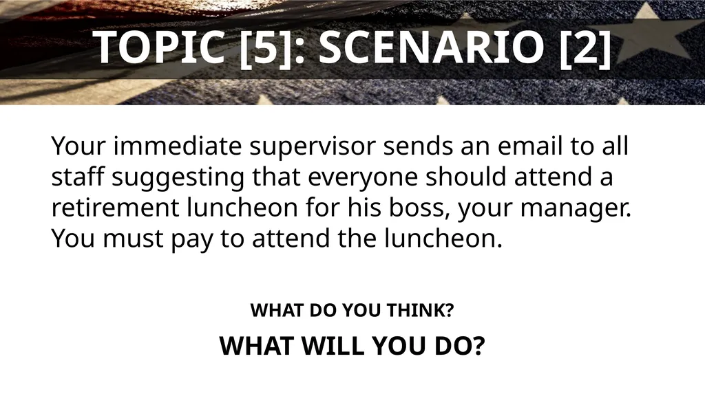 ETHICAL SERVICE AWARENESS · ENGAGEMENT · - slide 28 of 29