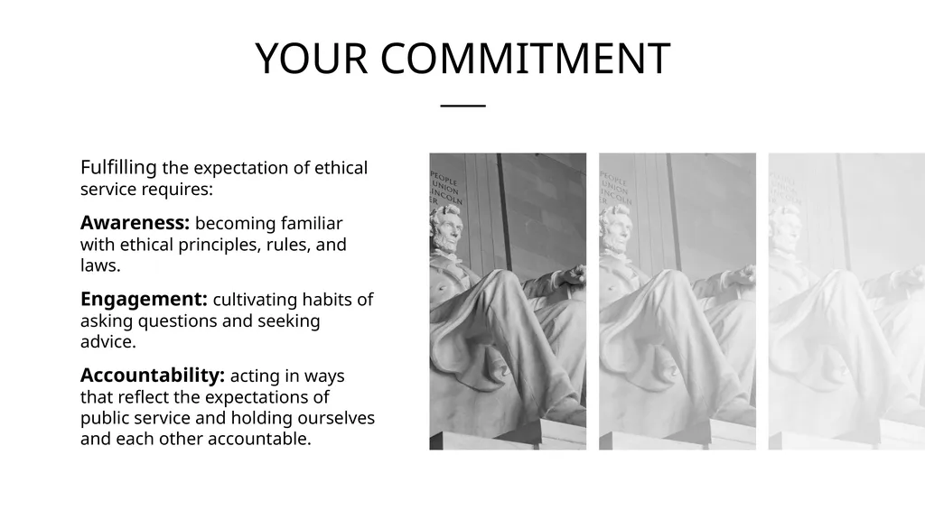 ETHICAL SERVICE AWARENESS · ENGAGEMENT · - slide 4 of 29
