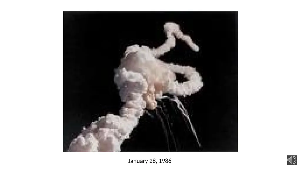 The Challenger Disaster January 28, 1986 The - slide 2 of 5