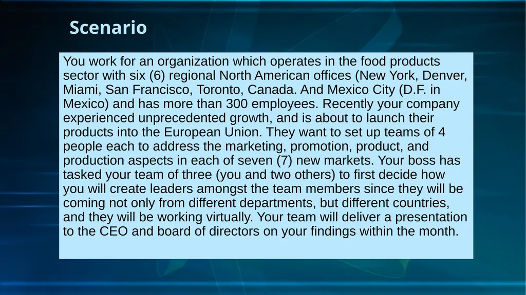 Unit 8 Assignment Introduction to this Assignment - slide 4 of 8