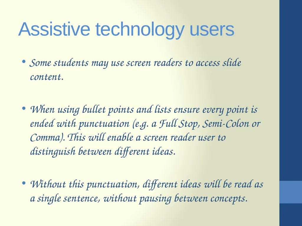 Good practice for PowerPoint presentations All you - slide 10 of 12