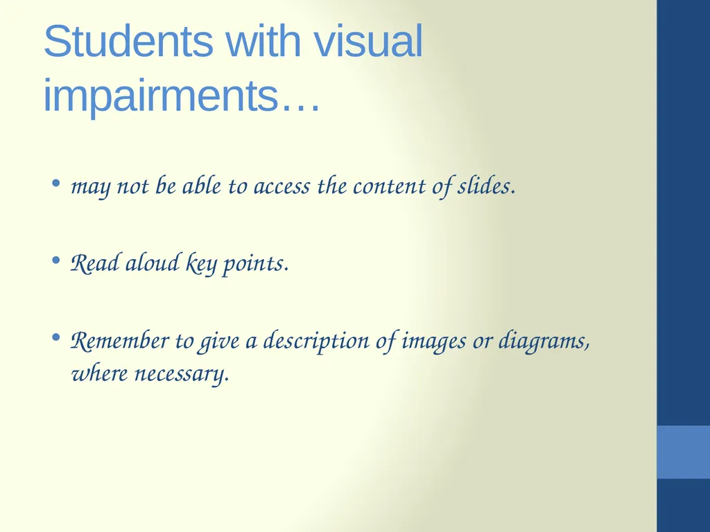 Good practice for PowerPoint presentations All you - slide 7 of 12