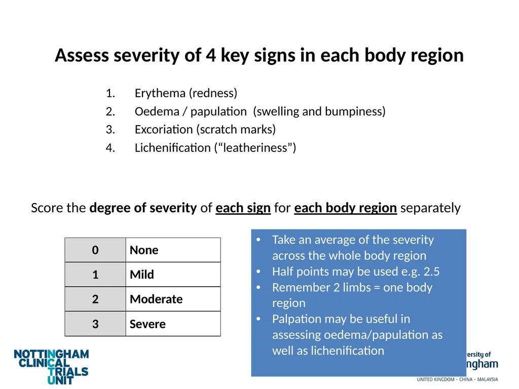 Introduction to assessing the severity of eczema - slide 5 of 40