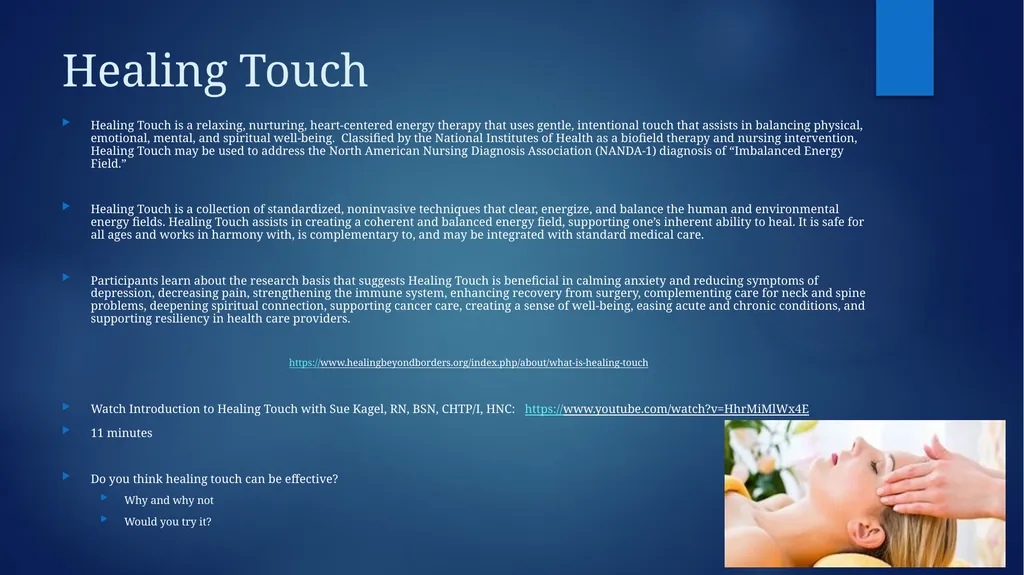 Complementary and Alternative Medicine (CAM) - slide 17 of 20
