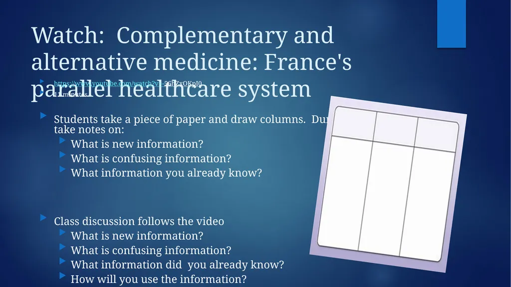 Complementary and Alternative Medicine (CAM) - slide 6 of 20