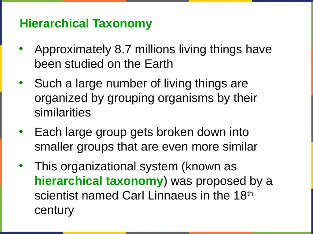 Concepts of Biology Chapter 1 INTRODUCTION TO - slide 19 of 45