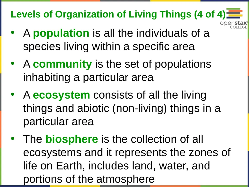 Concepts of Biology Chapter 1 INTRODUCTION TO - slide 16 of 45