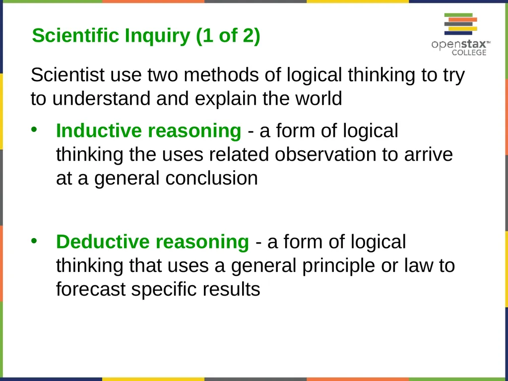 Concepts of Biology Chapter 1 INTRODUCTION TO - slide 38 of 45