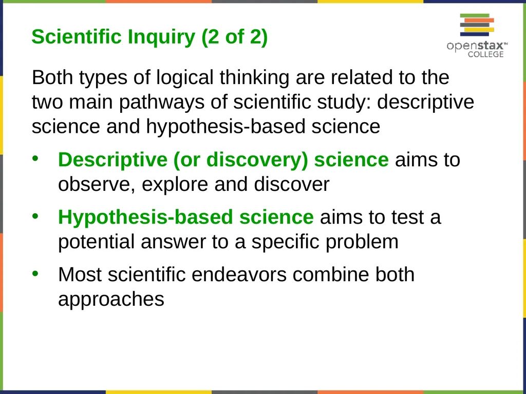 Concepts of Biology Chapter 1 INTRODUCTION TO - slide 39 of 45