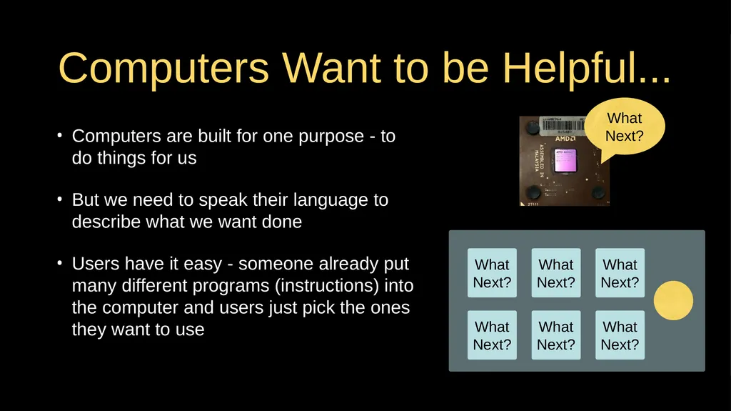Why Program? Chapter 1 Python for Everybody - slide 2 of 45