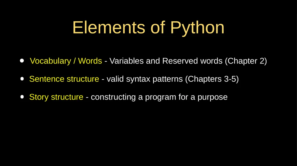 Why Program? Chapter 1 Python for Everybody - slide 31 of 45