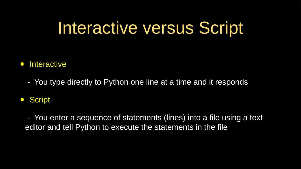 Why Program? Chapter 1 Python for Everybody - slide 37 of 45