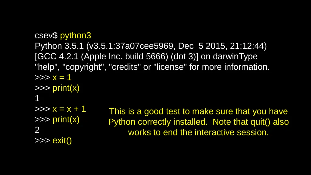 Why Program? Chapter 1 Python for Everybody - slide 29 of 45