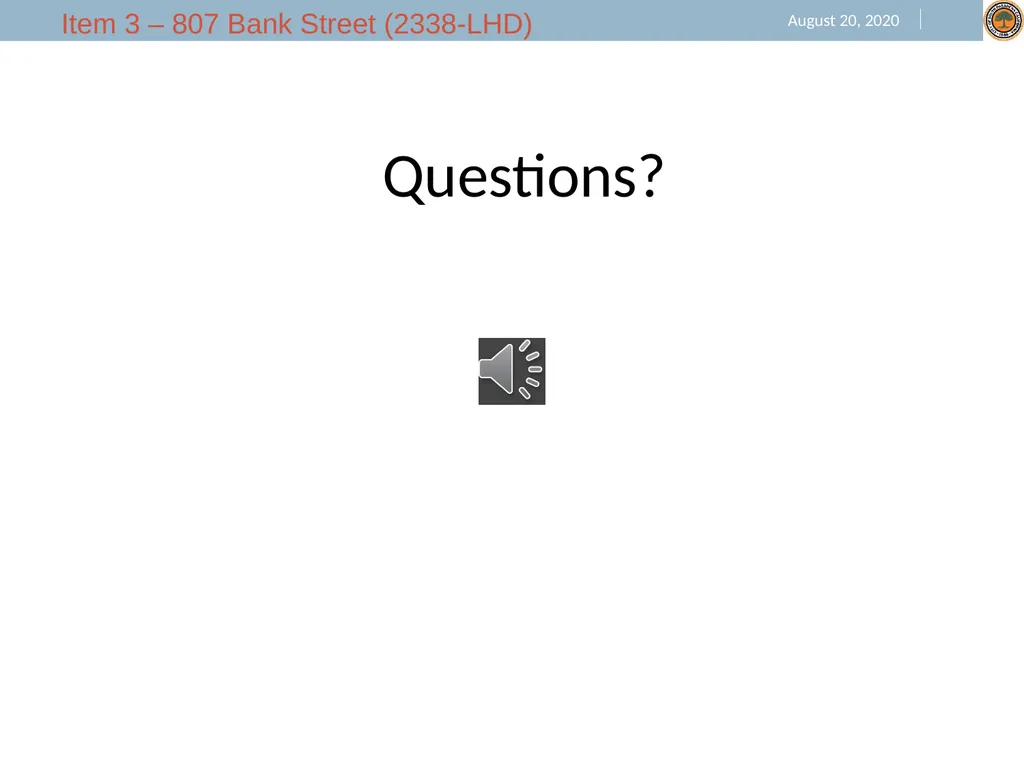 Request for Landmark Historic Designation located - slide 6 of 6