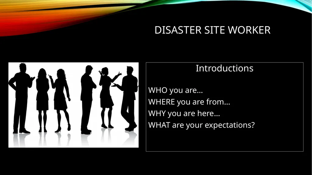 Disaster Site Worker University of Texas at - slide 3 of 6