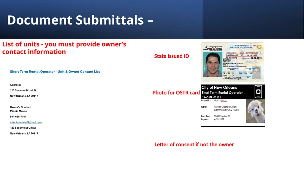 Non-Commercial Short-Term Rental Application - slide 32 of 58