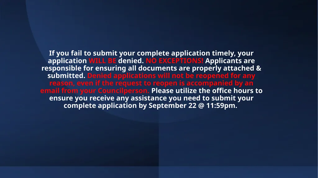 Non-Commercial Short-Term Rental Application - slide 43 of 58