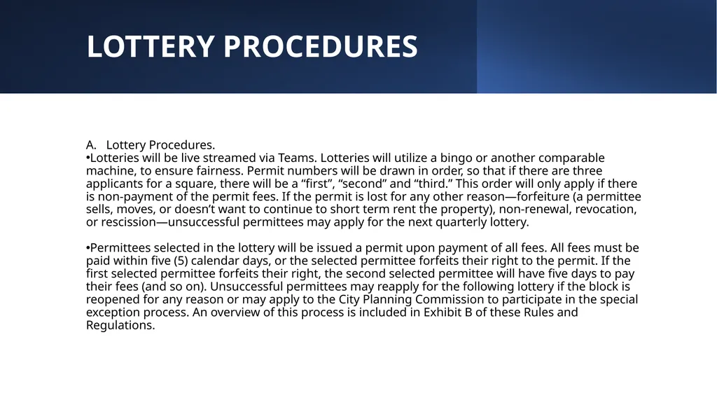 Non-Commercial Short-Term Rental Application - slide 47 of 58