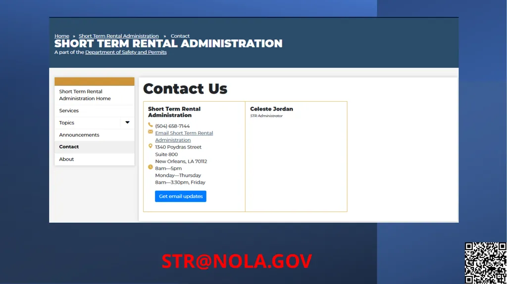 Non-Commercial Short-Term Rental Application - slide 57 of 58