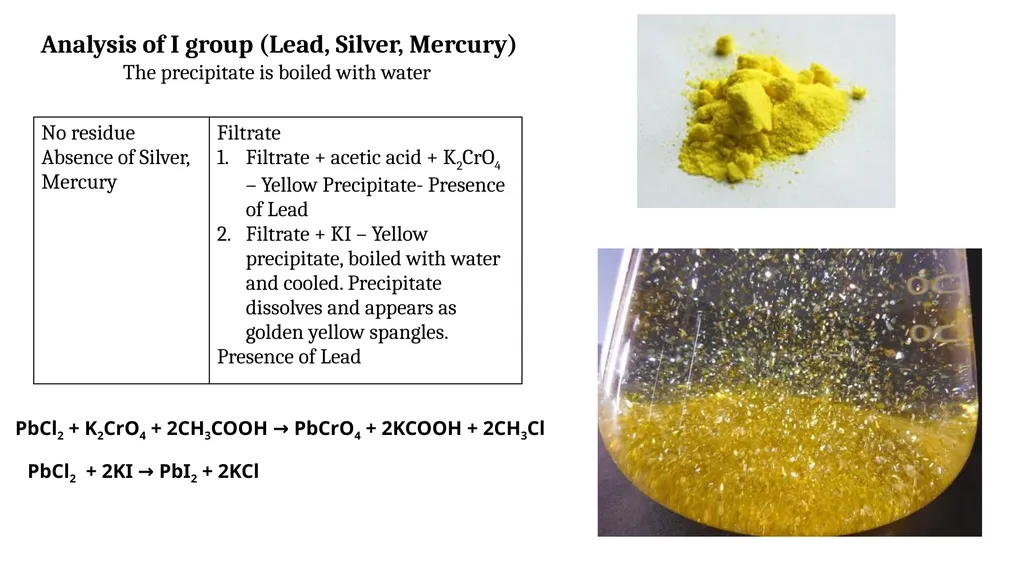 Inorganic Semi micro Qualitative analysis Dr. B. - slide 9 of 16
